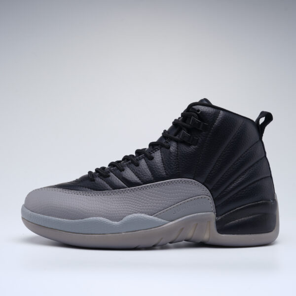 Air Jordan 12 Retro Black wolf grey white